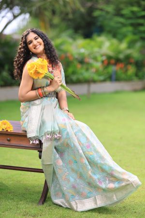 Linen Saree