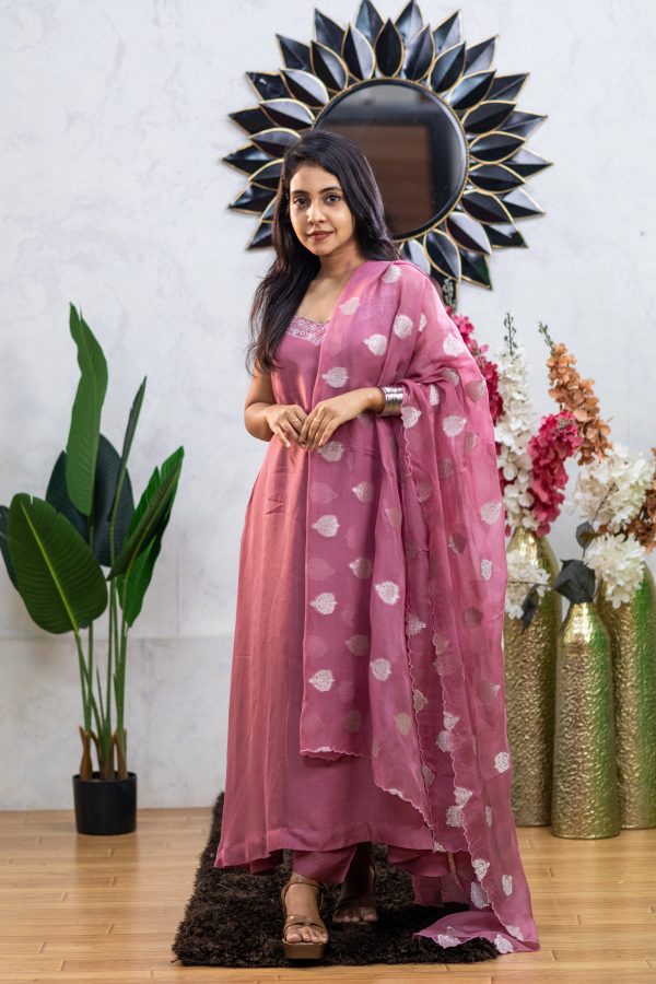 Organza Kurta Set - Image 3
