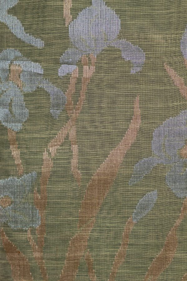 Semi Jute Saree with Antique Butti & Jamdani Pallu - Image 8