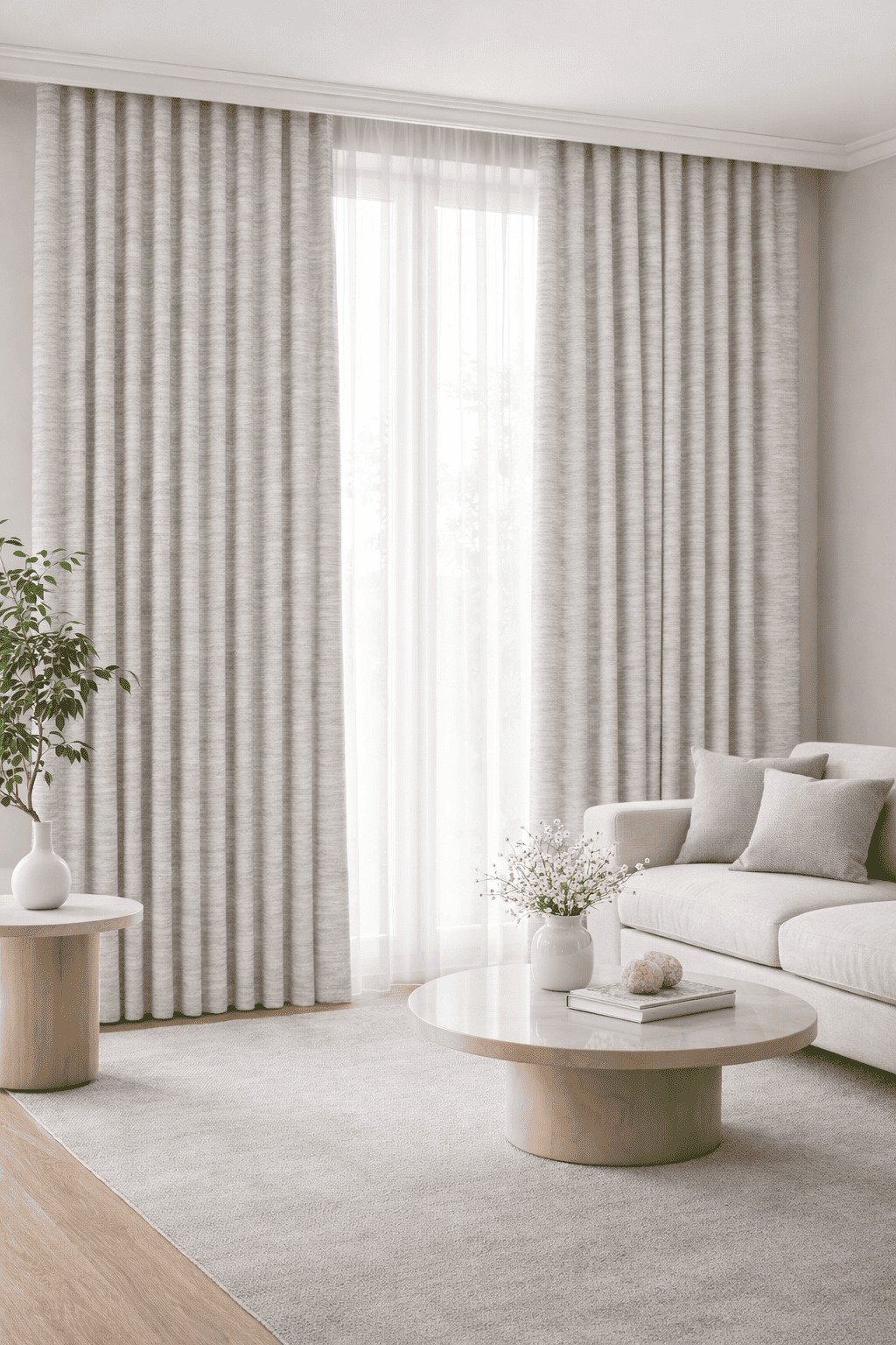 Horizontal Slub Marble Self-Texture Textura Verona 2 Curtain Fabric & Cushion Fabric MS-201