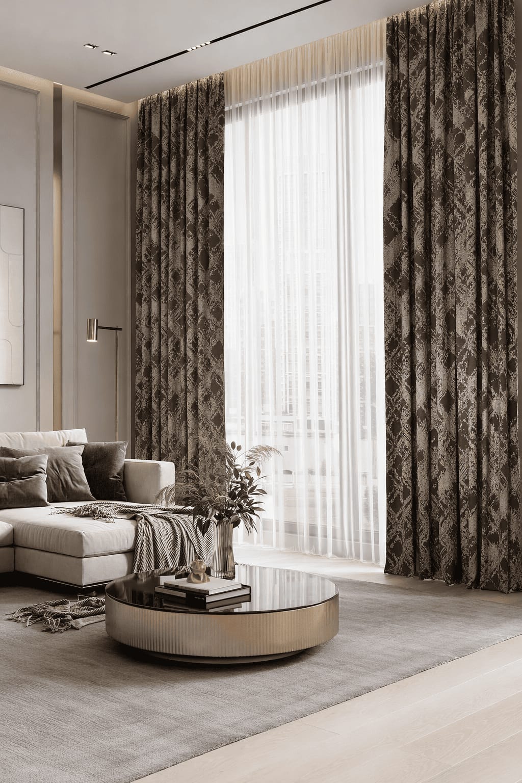 Diamond Grid Textured Weave Textura Verona 1 Curtain Fabric & Cushion Fabric MS-206