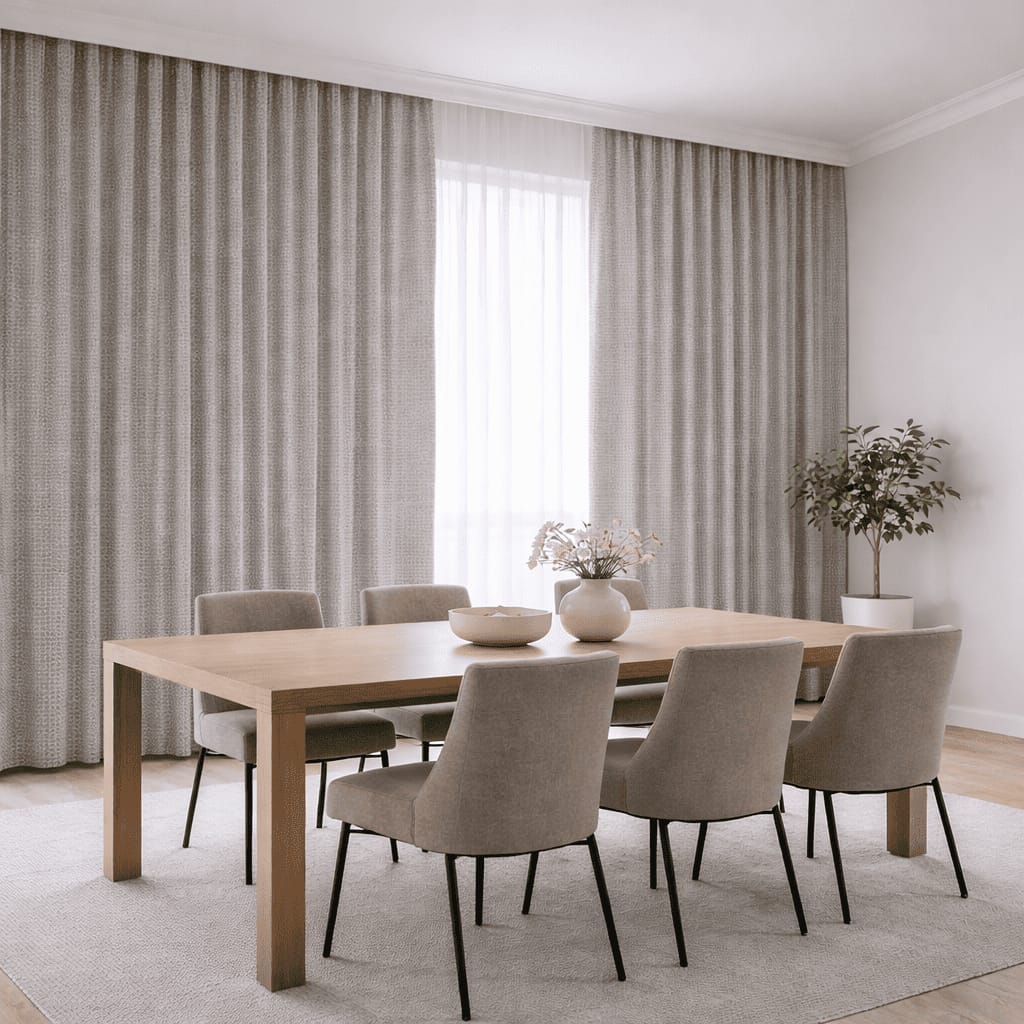 Horizontal Micro Rib Self-Texture Textura Verona 1 Curtain Fabric & Cushion Fabric MS-207
