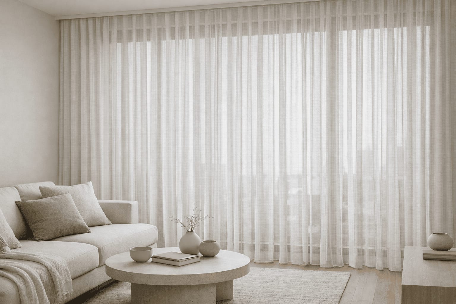 Fine Crosshatch Self-Texture Textura MILANO Curtain Fabric SS-214