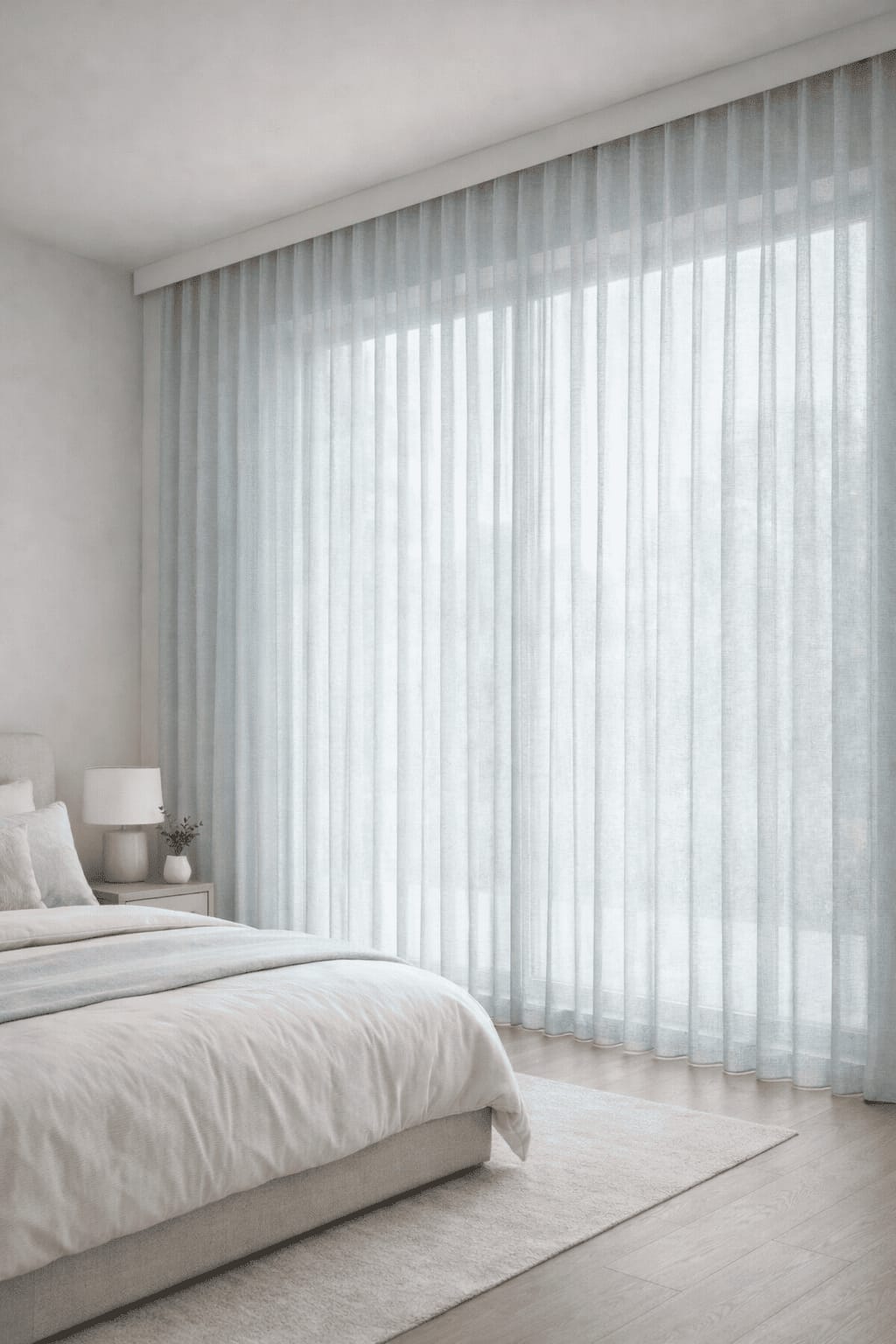 Linear Crosshatch Texture Sheer Verona 2 Curtain Fabric  s s -213
