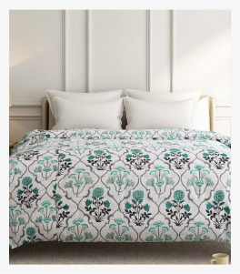 Blooming Bouquet Quilted Rajai