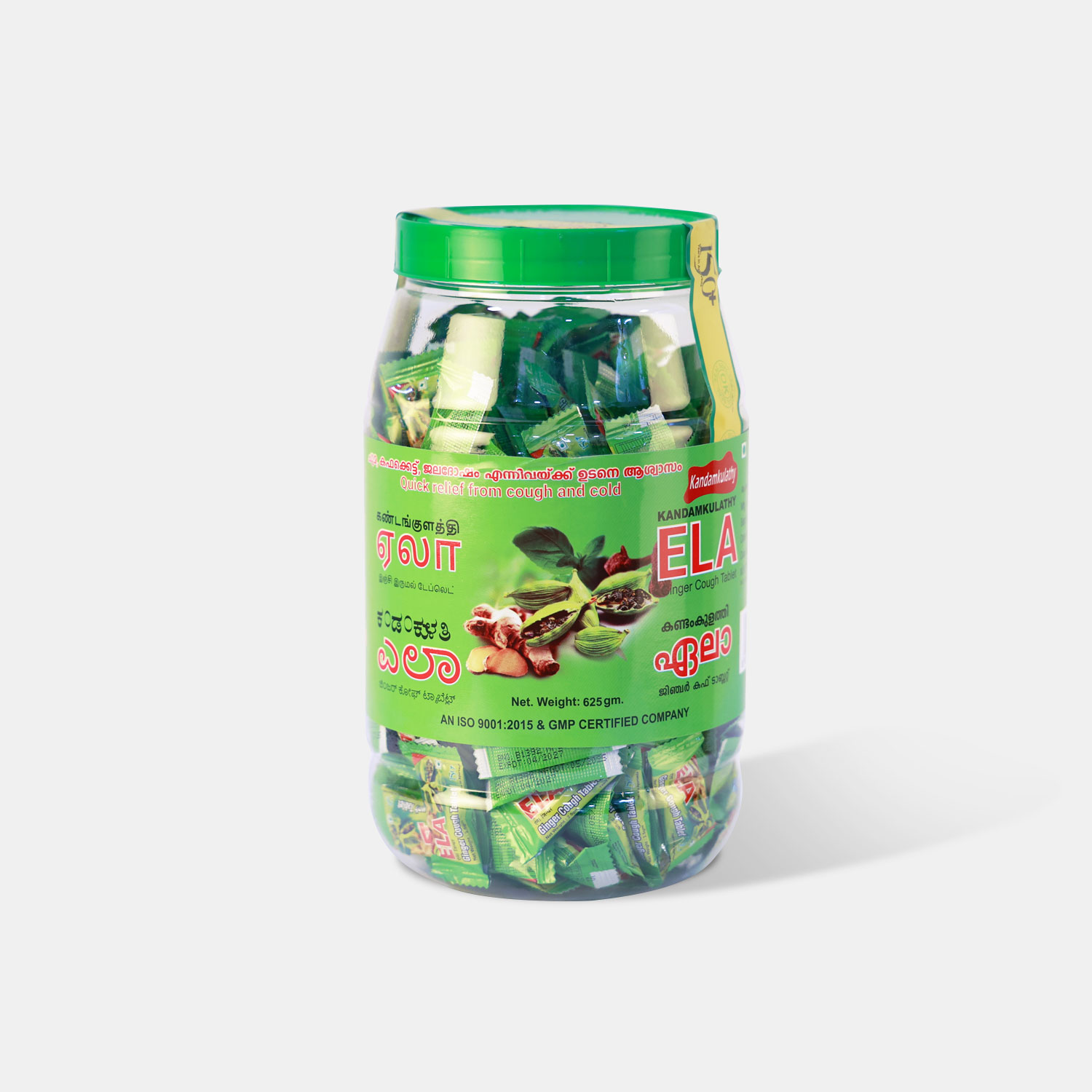 Ela Ginger Cough Tab