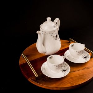 Wooden Tray With Handle